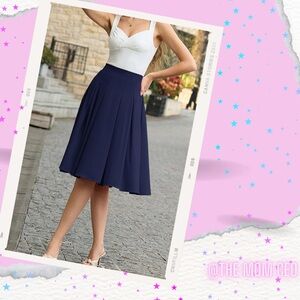 FLOWY CHIFFON SKIRT